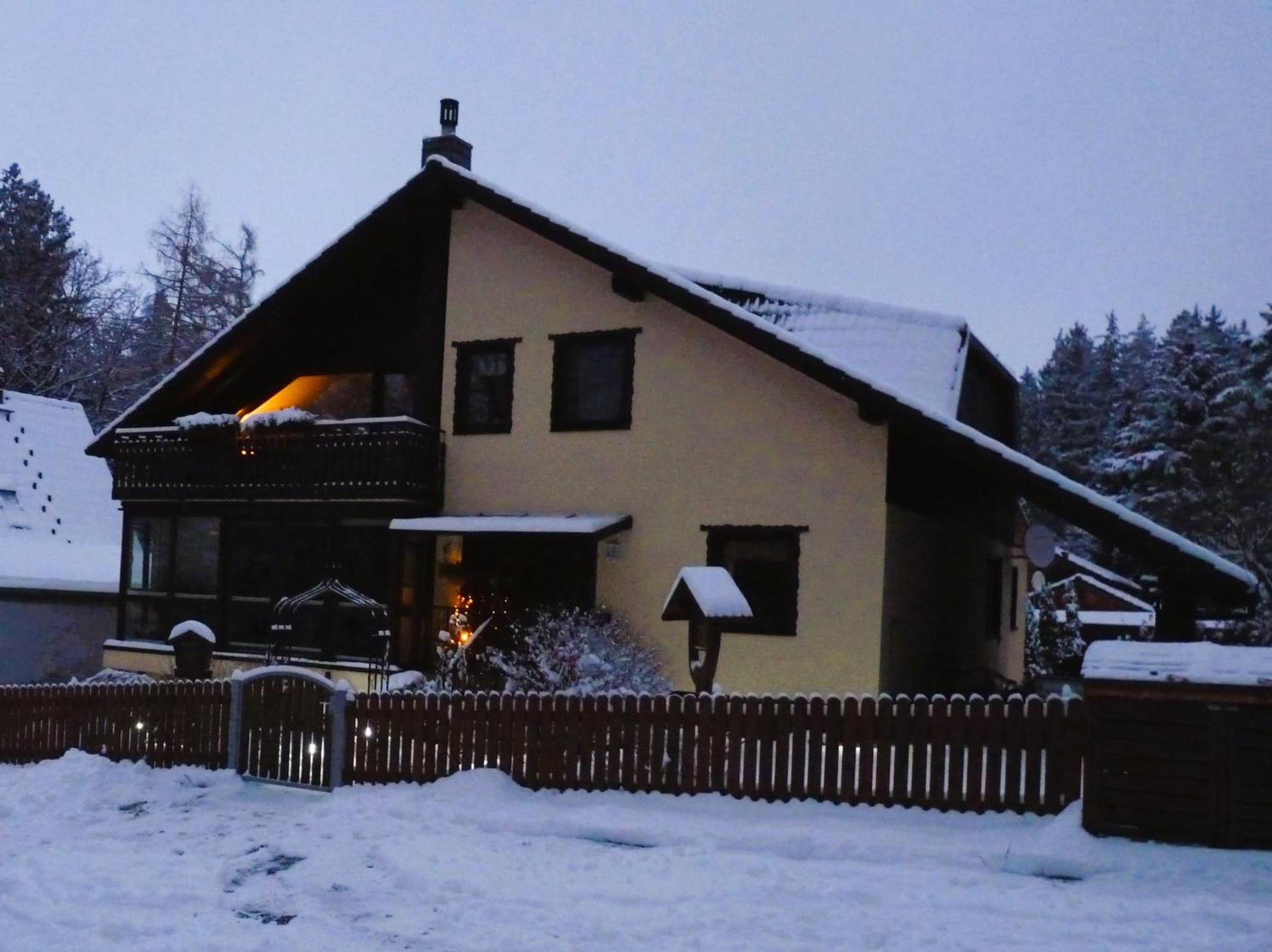 Ferienwohnung Im Wald Mit Kamin 바트하르추부르크 외부 사진