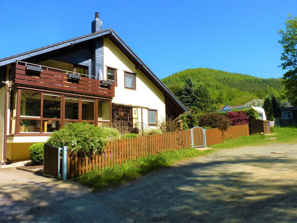 Ferienwohnung Im Wald Mit Kamin 바트하르추부르크 외부 사진